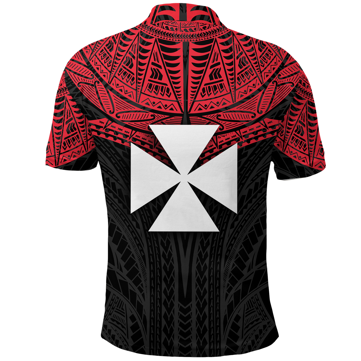 Wallis and Futuna Pride Polo Shirt LT12 - Polynesian Pride