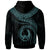 Pohnpei Polynesian Hoodie Pohnpei Waves (Turquoise) - Polynesian Pride