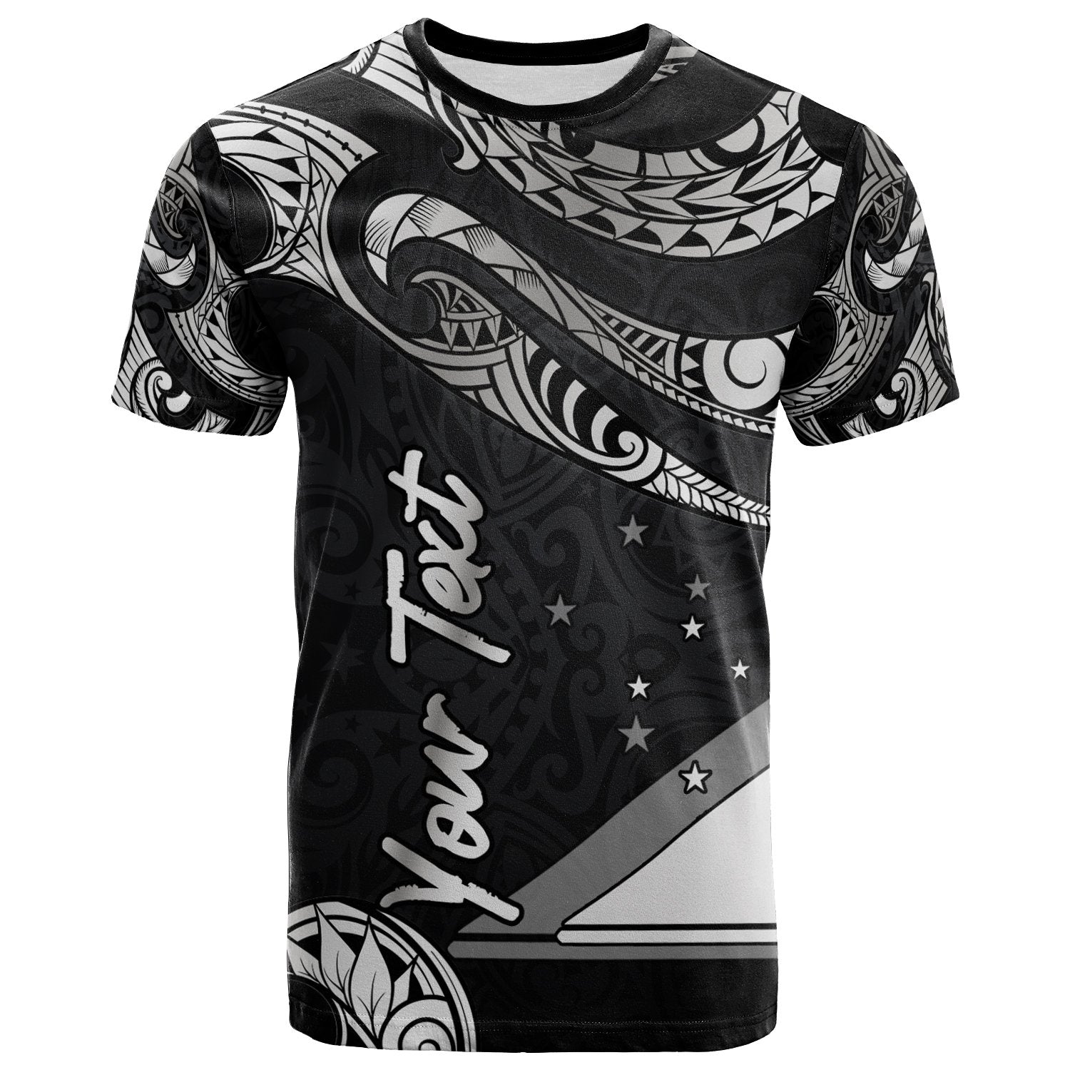 Tokelau Polynesian Custom T Shirt Polynesian Tattoo White Version Unisex Art - Polynesian Pride