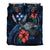 Kosrae Micronesia Bedding Set - Blue Turtle Hibiscus - Polynesian Pride