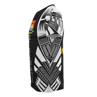 Kiribati T Shirt Kiribati Coat Of Arms Polynesian Tattoo Style - Polynesian Pride