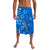 Hawaii Lavalava Polynesian Blue Hibiscus and Map Mystical LT13 Blue - Polynesian Pride