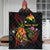 Papua New Guinea Polynesian Personalised Premium Quilt - Legend of Papua New Guinea (Reggae) - Polynesian Pride