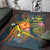 Guam Polynesian Area Rug - Legend of Guam (Blue) - Polynesian Pride