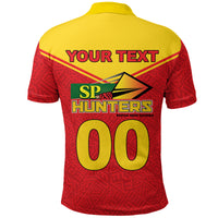 Custom Papua New Guinea SP Hunters Pride Polo Shirt LT12 - Polynesian Pride