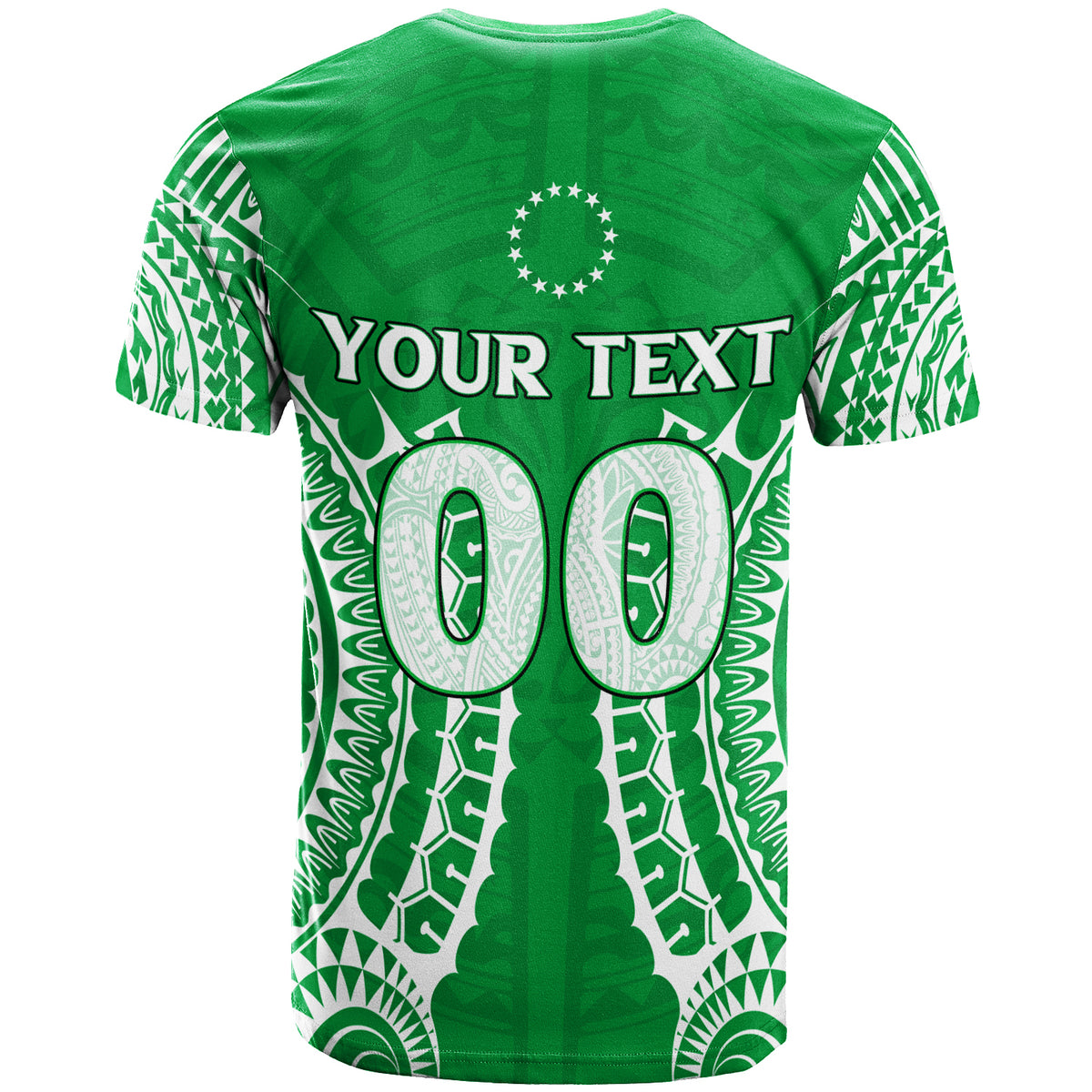 Custom Cook Islands Mitiaro T Shirt Tribal Pattern LT12 - Polynesian Pride