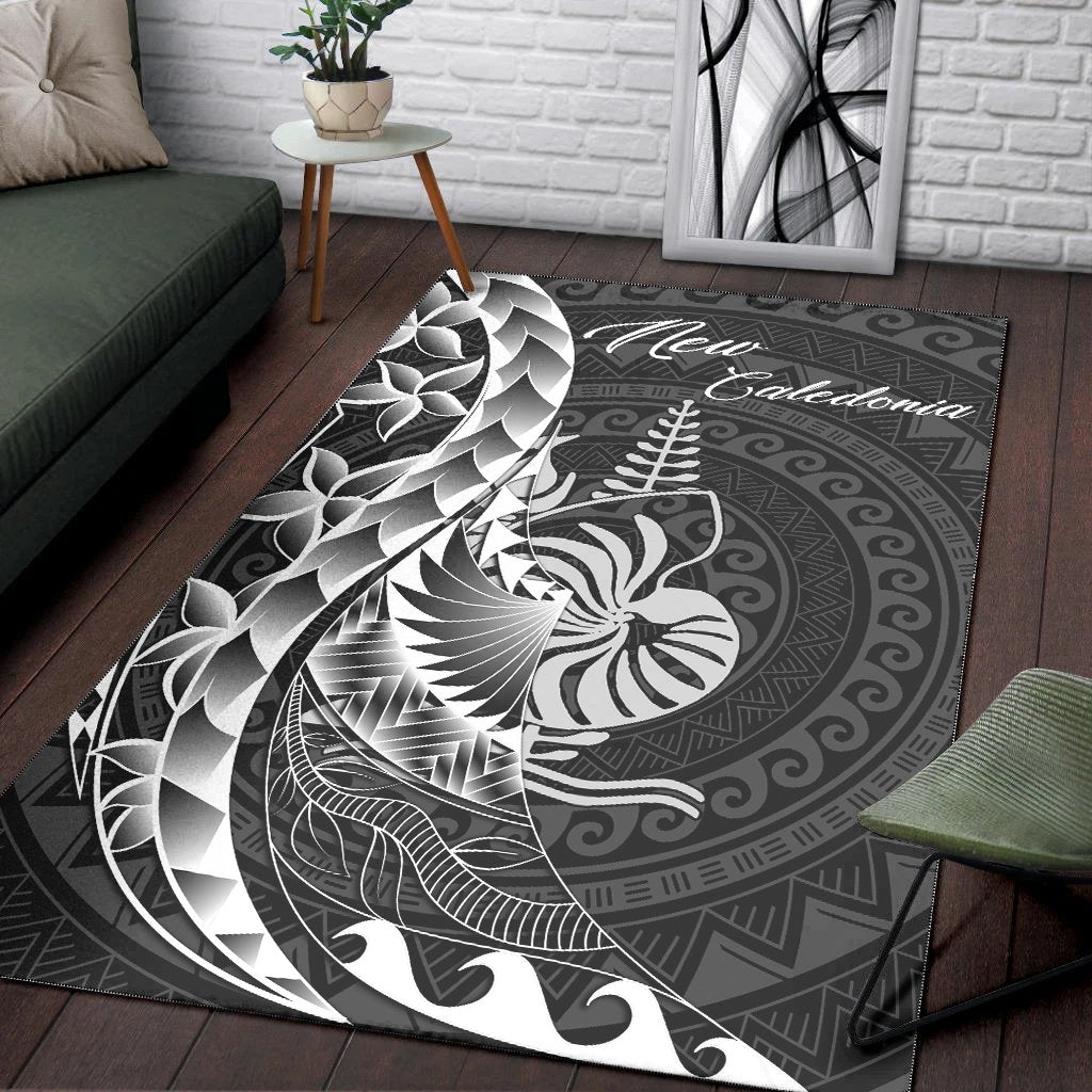 New Caledonia Area Rug - Polynesian Pattern Style - Polynesian Pride