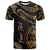 Guam Polynesian Custom T Shirt Polynesian Tattoo Gold Version Unisex Art - Polynesian Pride