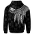 Federated States of Micronesia Zip up Hoodie Polynesian Wings (White) - Polynesian Pride