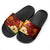 Kosrae Slide Sandals - Tribal Tuna Fish - Polynesian Pride