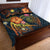 Marshall Islands Polynesian Quilt Bed Set - Legend of Marshall Islands (Blue) - Polynesian Pride