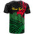 Custom Vanuatu Espiritu Santo T Shirt Kava With Hibiscus LT12 - Polynesian Pride