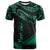 Tokelau Polynesian Custom T Shirt Polynesian Tattoo Green Version Unisex Art - Polynesian Pride