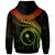 Chuuk Polynesian Custom Hoodie Chuuk Waves (Reggae) - Polynesian Pride