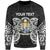 Nauru Polynesian Custom Personalised Sweater - Spirit Style White Unisex White - Polynesian Pride