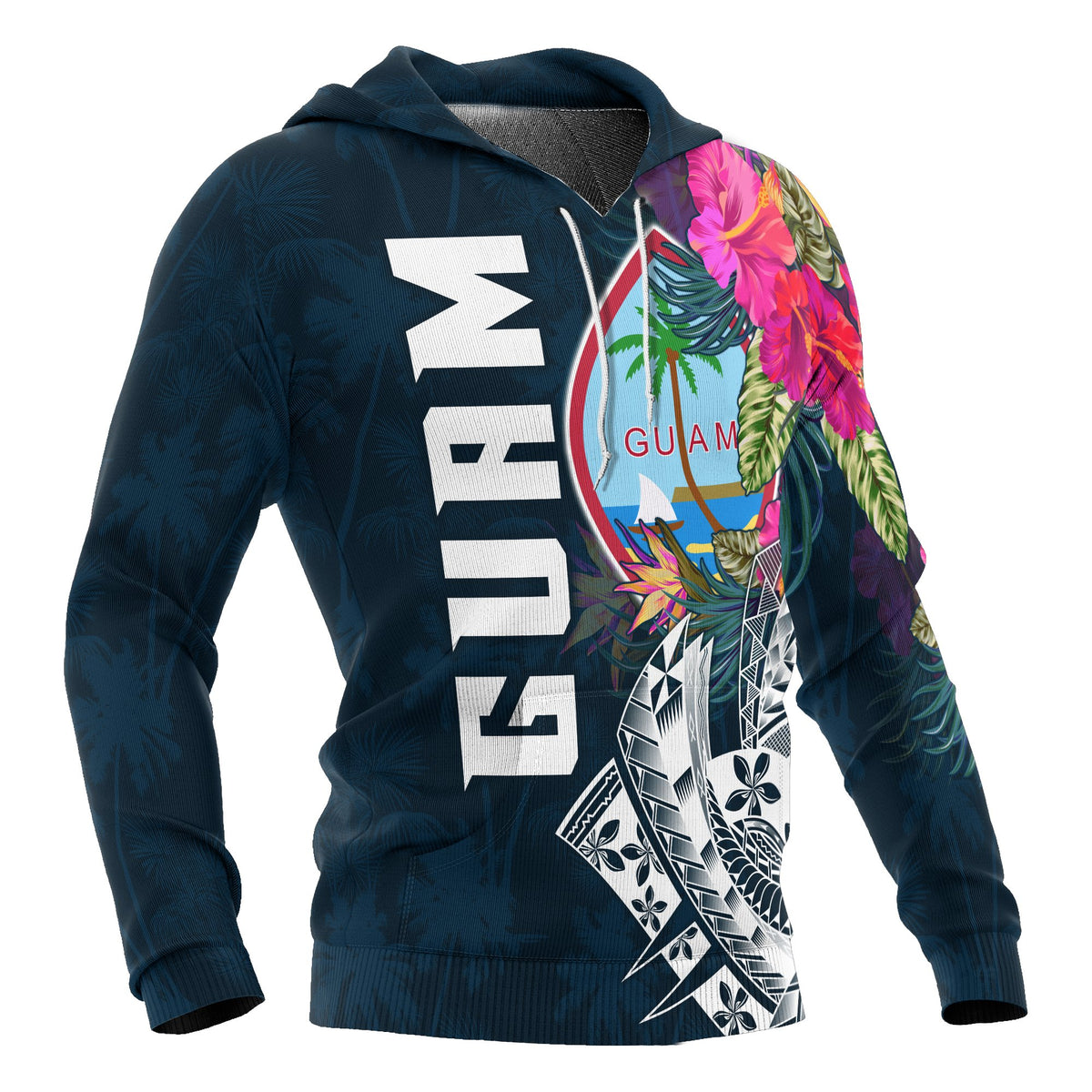 Guam Hoodie Guam Summer Vibes - Polynesian Pride