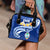 Guam Shoulder Handbag - Guam Seal Polynesian Patterns Plumeria (Blue) One Size Blue - Polynesian Pride