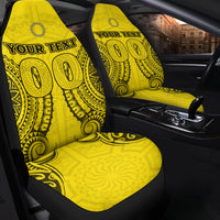 (Custom Personalised) Cook Islands Aitutaki Car Seat Covers - Tribal Pattern - LT12 - Polynesian Pride