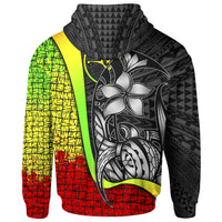 Yap Micronesian Hoodie Reggae Turtle with Hook - Polynesian Pride
