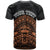 Fiji Custom T Shirt Tribal Pattern Hibiscus - Polynesian Pride