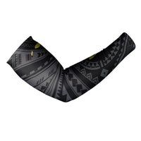 Hawaii Arm Sleeve - Hawaii Kanaka Maoli And Map ( Black) - Polynesian Pride