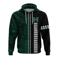 Custom Hawaii Kakau Warrior Football Hoodie LT12 - Polynesian Pride