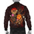 Polynesian Tahiti Personalised Men's Bomber Jacket - Legend of Tahiti (Red) - Polynesian Pride