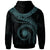 Marshall Islands Polynesian Hoodie Marshall Islands Waves (Turquoise) - Polynesian Pride