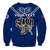 (Custom Personalised) Toa Samoa Rugby Sweatshirt - Samoan Warrior Pride - LT12 - Polynesian Pride