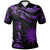 Nauru Custom Polo Shirt Polynesian Tattoo Purple Version Unisex Purple - Polynesian Pride