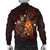 New Caledonia Polynesian Men's Bomber Jacket - Legend of New Caledonia (Red) - Polynesian Pride