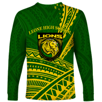 Leone High School Pride Long Sleeve Shirt - LT12 - Polynesian Pride