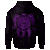 Tahiti Polynesian Custom Hoodie Vintage Polynesian Turtle (Purple) - Polynesian Pride