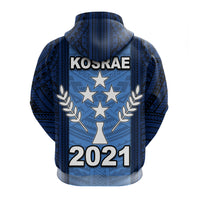 Kosrae Liberation Day 2021 Zip up Hoodie LT20 - Polynesian Pride