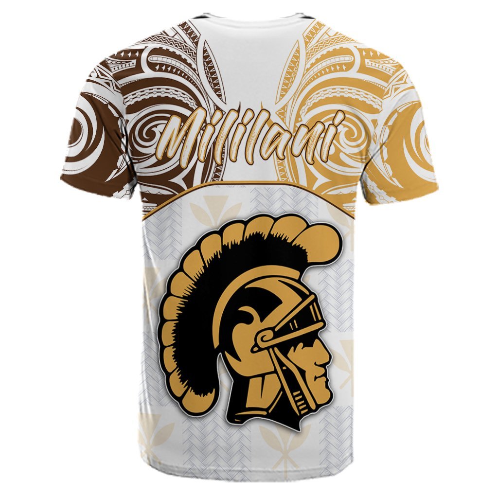 Hawaii T Shirt Kanaka Mililani High School T Shirt Demodern Style - Polynesian Pride