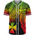 Wallis and Futuna Polynesian Custom Personalised Baseball Shirt - Tribal Wave Tattoo Reggae Unisex Reggae - Polynesian Pride