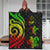 Marshall Islands Premium Quilt - Reggae Tentacle Turtle Crest - Polynesian Pride