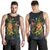 Chuuk Polynesian Personalised Men's Tank Top - Legend of Chuuk (Blue) - Polynesian Pride