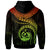 Vanuatu Polynesian Hoodie Vanuatu Waves (Reggae) - Polynesian Pride