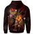 Polynesian Tahiti Zip up Hoodie Legend of Tahiti (Red) - Polynesian Pride