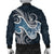 New Caledonia Polynesian Men's Bomber Jacket - Ocean Style - Polynesian Pride