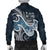 Fiji Polynesian Men's Bomber Jacket - Ocean Style - Polynesian Pride