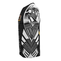 Vanuatu T Shirt Vanuatuan Coat of Arms Polynesian Tattoo Style - Polynesian Pride