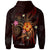 Niue Polynesian Hoodie Legend of Niue (Red) - Polynesian Pride