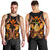 Hawaii Hula Girl Floral Men Tank Top - LT12 Black Men Tank Top - Polynesian Pride