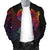 Tahiti Men's Bomber Jacket - Butterfly Polynesian Style - Polynesian Pride