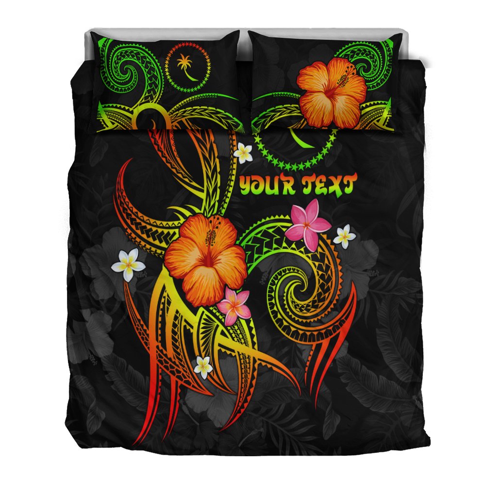 Chuuk Polynesian Personalised Bedding Set - Legend of Chuuk (Reggae) - Polynesian Pride