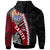 Tahiti Polynesian Custom Hoodie Wave Tattoo - Polynesian Pride