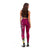 Samoa Legging - Turtle Plumeria (Pink) - Polynesian Pride