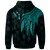 Kosrae Hoodie Polynesian Wings (Turquoise) - Polynesian Pride